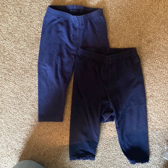 Girls pant bundle, sizes range from 9-12 months (read description please) - Picture 5 of 5